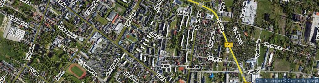 Zdjęcie satelitarne Osmolińska ul.